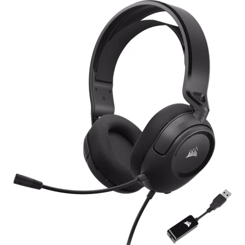 CORSAIR HS35 Surround v2 Carbon Gaming Headset | Dolby 7.1 | 3.5mm Universal