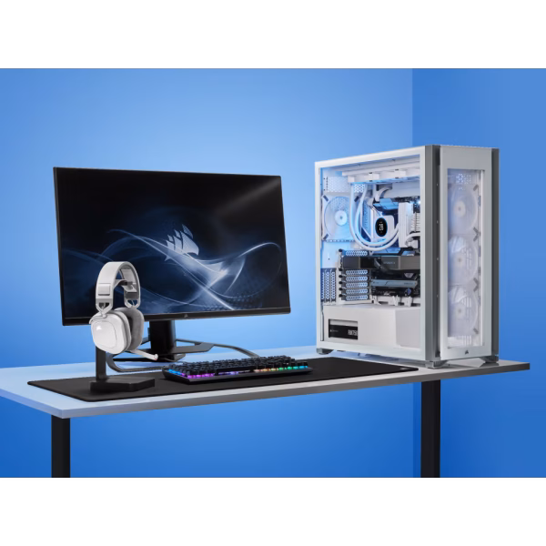 Corsair_HS80_RGB_WIRELESS_WHITE_05 CORSAIR HS80 RGB WIRELESS White Headset | Dolby Atmos Spatial Audio | SLIPSTREAM