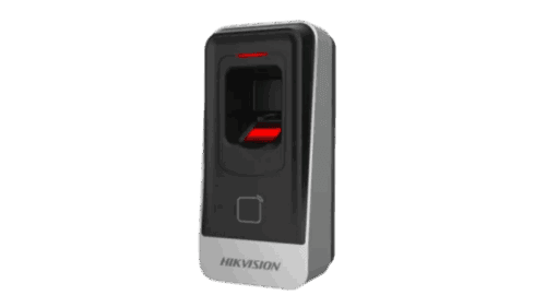 Hikvision DS-K1201AMF IP65 Fingerprint & Mifare Card Reader (RS-485/Wiegand)