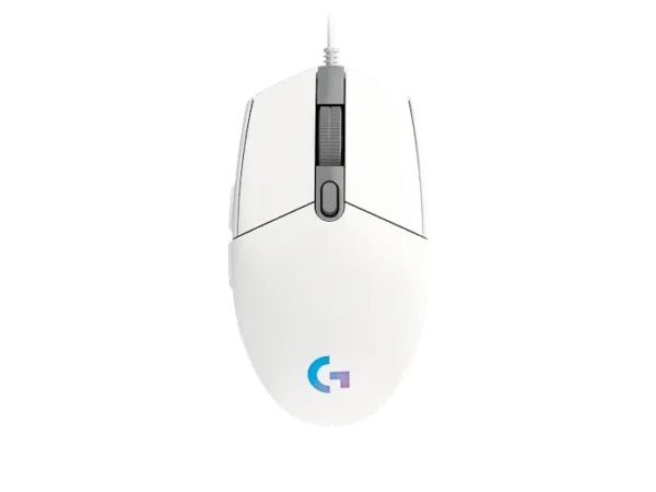 Logitech G102 LightSync 8,000 DPI RGB Gaming Mouse (White)