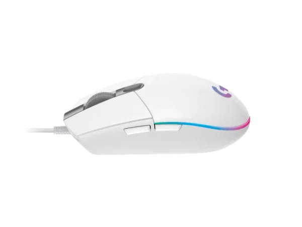 Logitech G102 LightSync 8,000 DPI RGB Gaming Mouse (White)