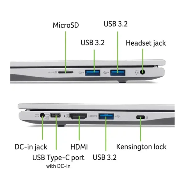 NX.D72EA.001_5 Acer Aspire Lite 16" WUXGA (16:10) Laptop | 10-Core i5 | 16GB DDR5 | 1080p Webcam