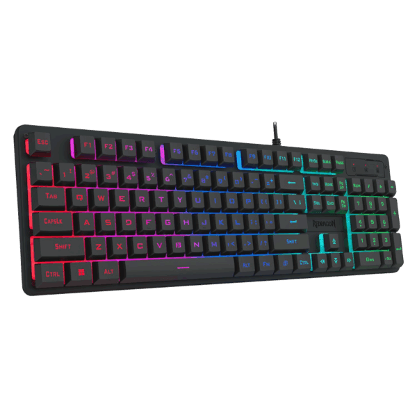 RD-K521-RGB_wr_04 Redragon K521 Upgrade Rainbow LED 104-Key Membrane Gaming Keyboard | 25-Key Anti-Ghosting