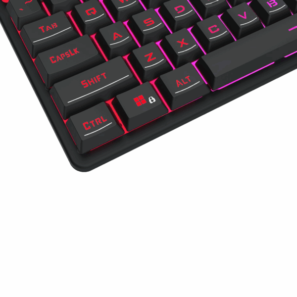 RD-K521-RGB_wr_05 Redragon K521 Upgrade Rainbow LED 104-Key Membrane Gaming Keyboard | 25-Key Anti-Ghosting