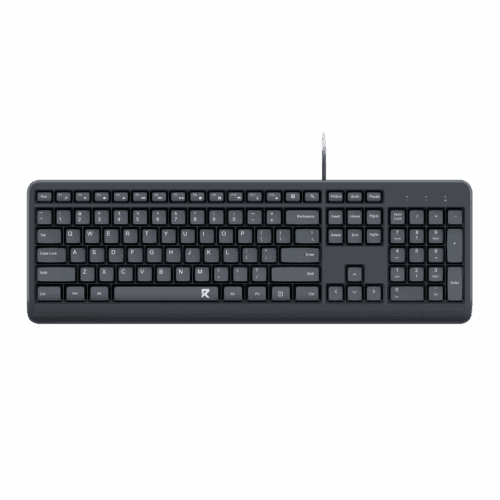Redragon BK-7092 Full-Sized Wired USB Office Keyboard | Ergonomic | 14 Hot Keys