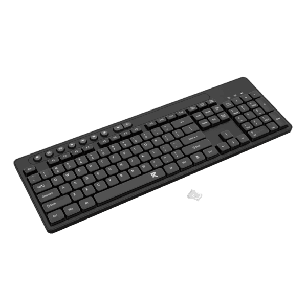 Redragon BK-7094 Full-Sized Wireless Office Keyboard | Silent Low-Profile Keys | 2.4GHz