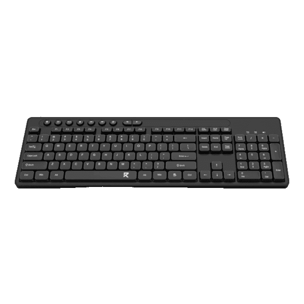Redragon BK-7094 Full-Sized Wireless Office Keyboard | Silent Low-Profile Keys | 2.4GHz