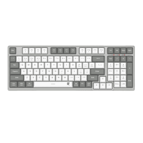 Redragon BK-7113 SCISSOR Full-Sized Wired Gaming Keyboard | Low-Profile Silent Keys