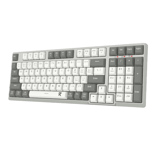 Redragon BK-7113 SCISSOR Full-Sized Wired Gaming Keyboard | Low-Profile Silent Keys