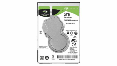 Seagate Barracuda 2TB 2.5" 5400RPM 7mm Notebook Hard Drive (SATA 6Gb/s)