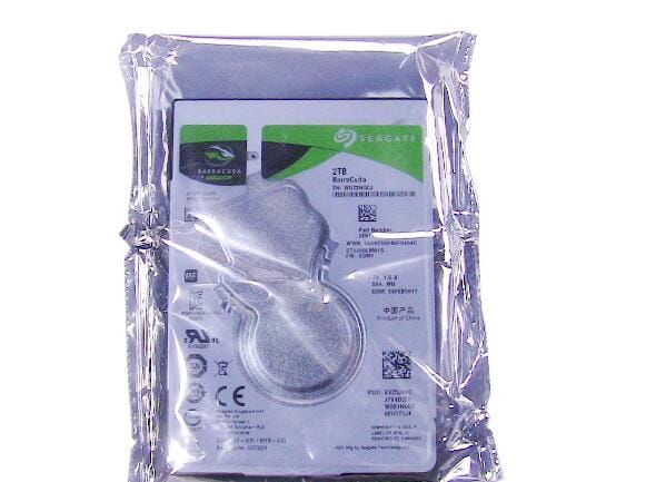 Seagate Barracuda 2TB 2.5" 5400RPM 7mm Notebook Hard Drive (SATA 6Gb/s)