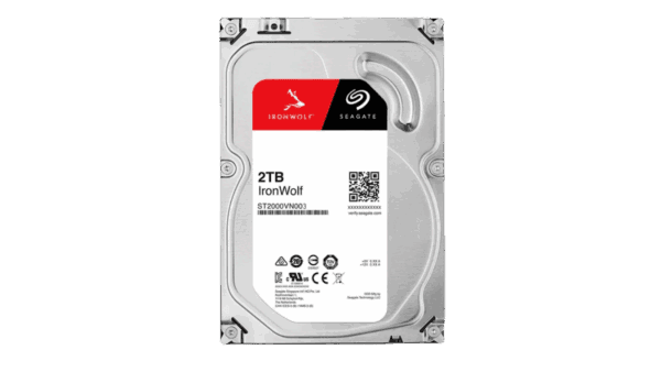 ST2000VN003_0 Seagate IronWolf 2TB 3.5" 5900RPM NAS Hard Drive (SATA 6Gb/s)