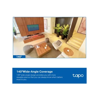 TAPO_C1252 TP-Link Tapo C125 2K 3MP AI Wi-Fi Camera | Physical Privacy Shutter & Magnetic Base