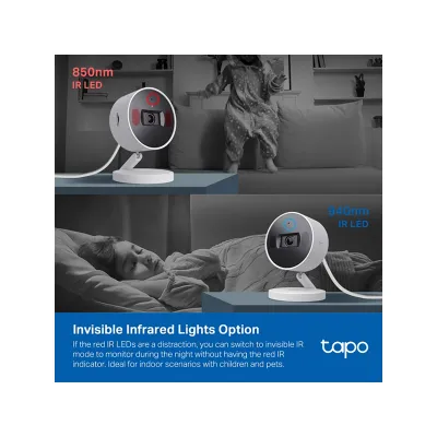 TAPO_C1253 TP-Link Tapo C125 2K 3MP AI Wi-Fi Camera | Physical Privacy Shutter & Magnetic Base