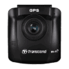 Transcend DrivePro 250 1080p 60fps GPS Wi-Fi Dash Cam (64GB Card Included)