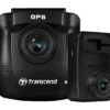 Transcend DrivePro 620 Dual (Front + Rear) GPS Wi-Fi Dash Cam Bundle (2x 64GB Cards Included)