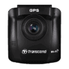Transcend DrivePro 620 Dual (Front + Rear) GPS Wi-Fi Dash Cam Bundle (2x 64GB Cards Included)