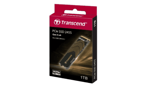 Transcend 1TB MTE245S PCIe Gen 4x4 M.2 2280 NVMe SSD