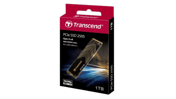Transcend 1TB MTE250S PCIe Gen 4x4 NVMe SSD | 7200MB/s | PS5 Compatible
