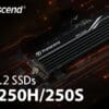 Transcend 1TB MTE250S PCIe Gen 4x4 NVMe SSD | 7200MB/s | PS5 Compatible