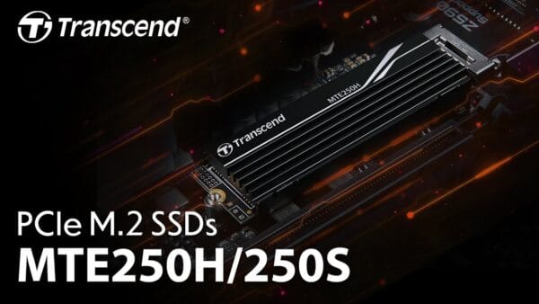 Transcend 1TB MTE250S PCIe Gen 4x4 NVMe SSD | 7200MB/s | PS5 Compatible