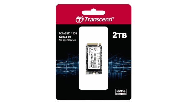 Transcend 2TB MTE410S M.2 2242 PCIe Gen 4x4 NVMe SSD | Handheld Gaming
