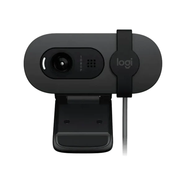 Logitech Brio 100 Full HD 1080p Webcam | 960-001585 | Built-in Mic | USB-A