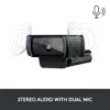 Logitech C920s Pro Full HD 1080p Webcam | Carl Zeiss Glass Lens | Stereo Mic | Privacy Shutter