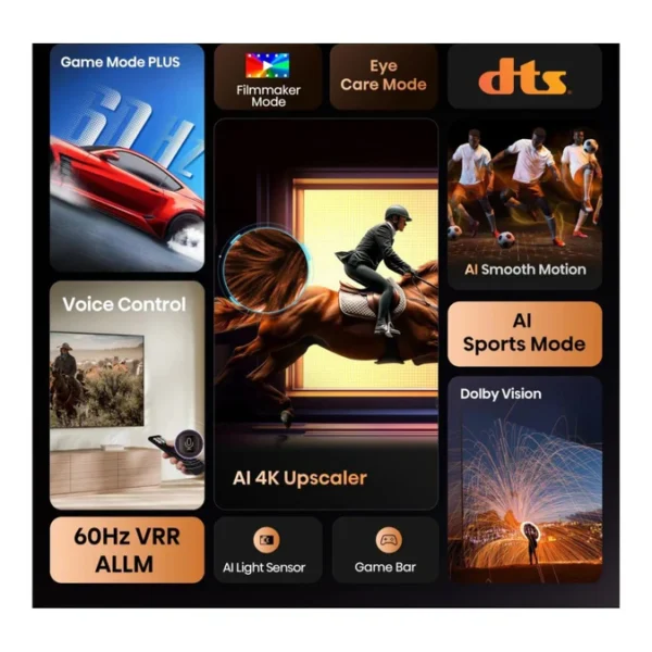 Hisense 43" 4K Smart TV UHD LED WIFI