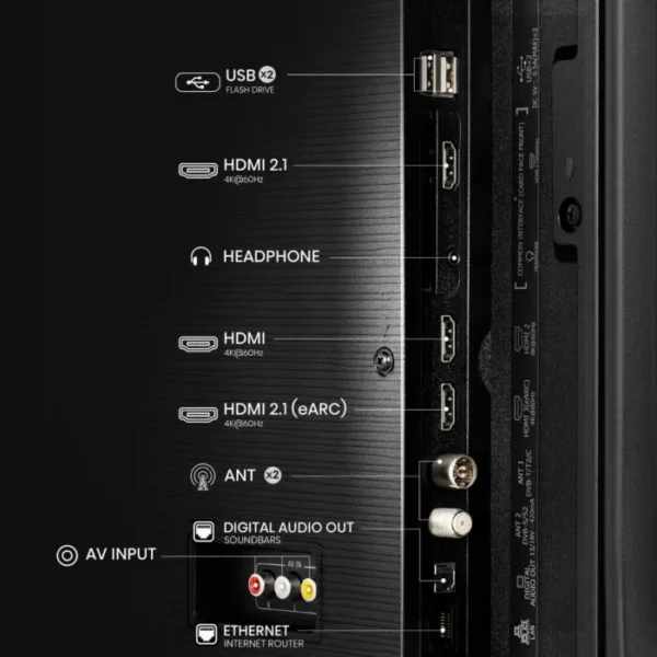 Hisense 50-Inch 4K UHD Smart TV (50A6Q) | Dolby Vision | VIDAA