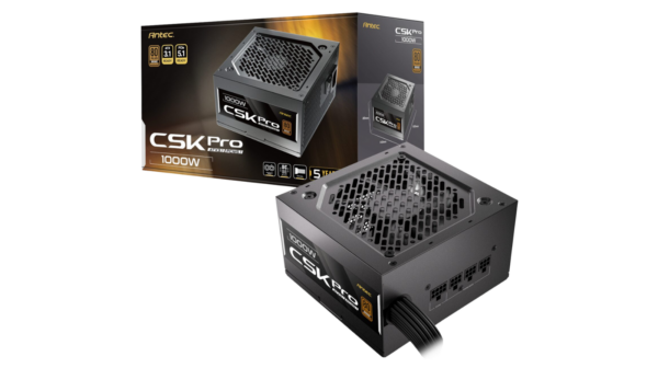 Antec CSK1000 PRO PSU | 1000W 80+ Bronze Semi-Modular ATX 3.1