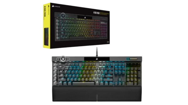 Corsair K100 RGB Corsair K100 RGB Optical-Mechanical Keyboard | OPX Switches Black