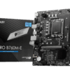 MSI PRO B760M-E Motherboard | Intel LGA 1700 DDR5 PCIe 4.0 mATX