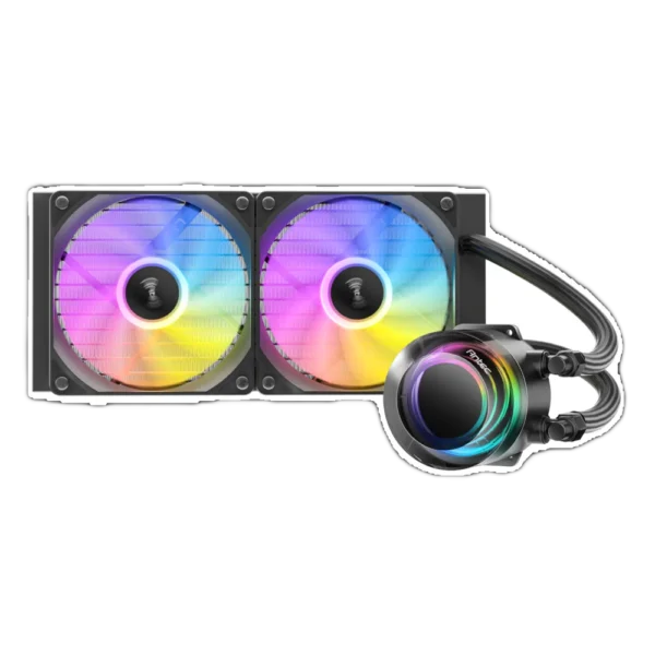 Antec VORTEX LUM 240 ARGB AIO | 240mm Liquid CPU Cooler Black
