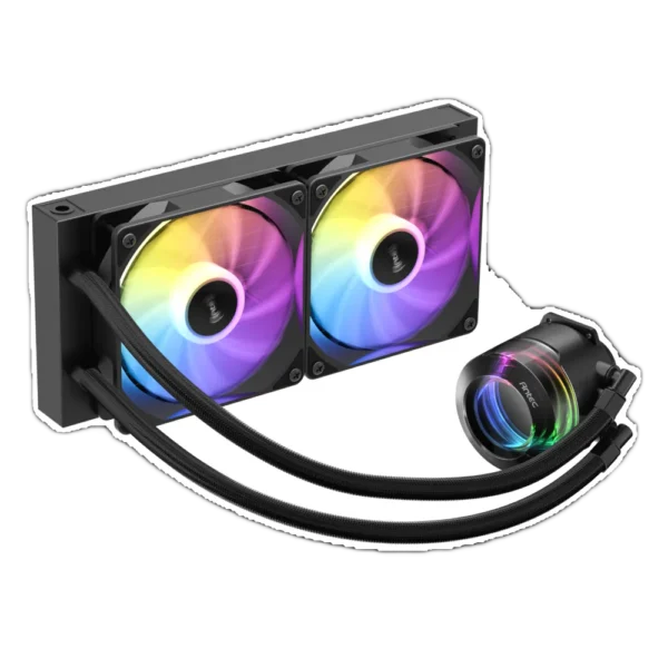 Antec VORTEX LUM 240 ARGB AIO | 240mm Liquid CPU Cooler Black