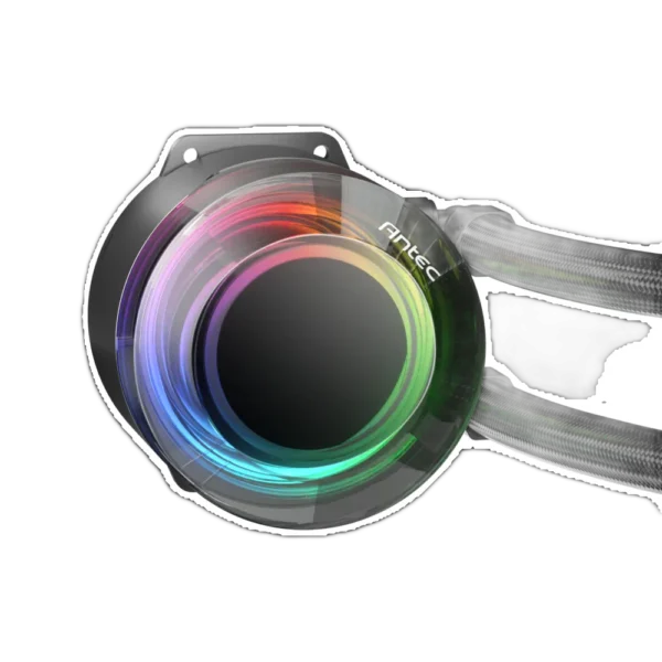 Antec VORTEX LUM 240 ARGB AIO | 240mm Liquid CPU Cooler Black