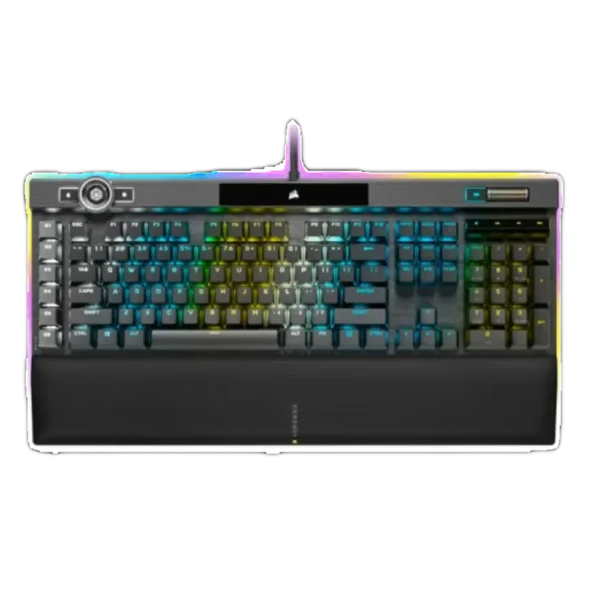 Corsair K100 RGB01 Corsair K100 RGB Optical-Mechanical Keyboard | OPX Switches Black