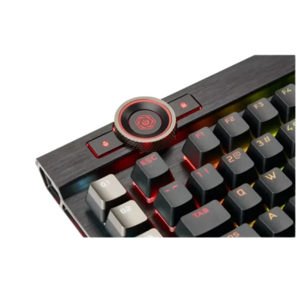 Corsair K100 RGB011 Corsair K100 RGB Optical-Mechanical Keyboard | OPX Switches Black