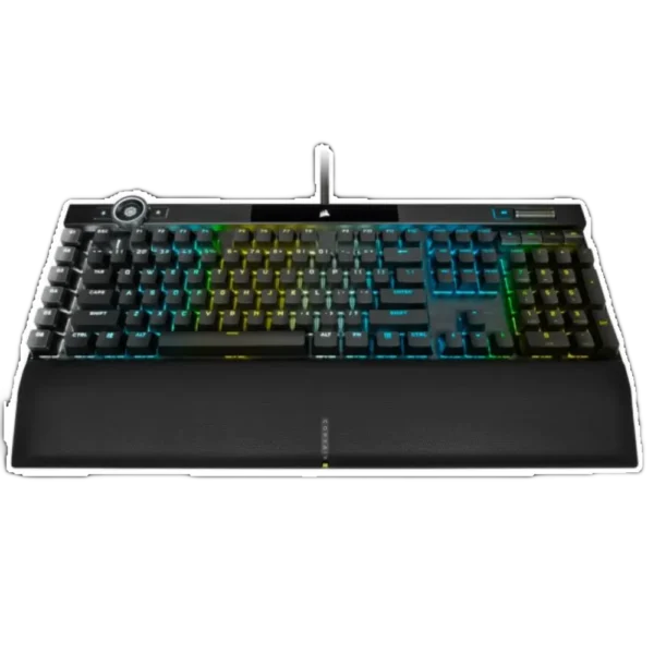 Corsair K100 RGB02 Corsair K100 RGB Optical-Mechanical Keyboard | OPX Switches Black