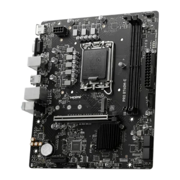 MSI PRO B760M-E Motherboard | Intel LGA 1700 DDR5 PCIe 4.0 mATX - Compu-Fi Technology South Africa