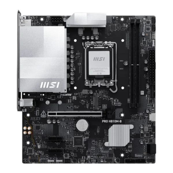 Msi H810m B Pro01 MSI PRO H810M-B Motherboard | Intel LGA 1851 DDR5 PCIe 5.0 mATX - Compu-Fi Technology South Africa