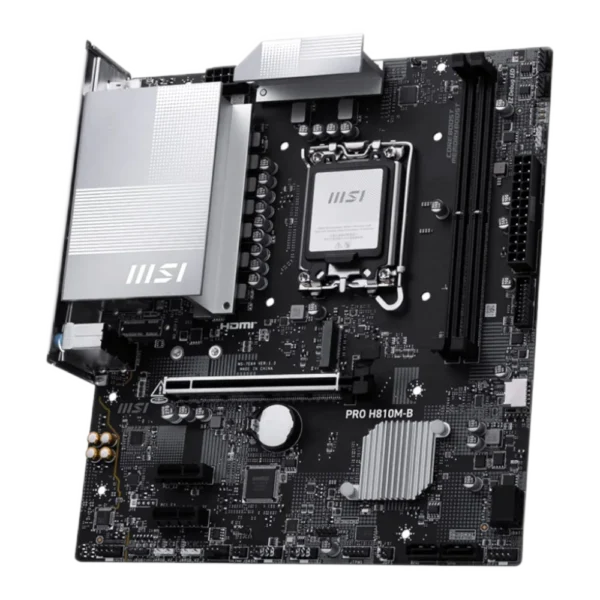 Msi H810m B Pro03 MSI PRO H810M-B Motherboard | Intel LGA 1851 DDR5 PCIe 5.0 mATX - Compu-Fi Technology South Africa