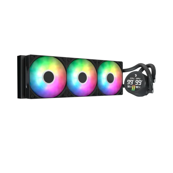 Aerocoolabyssl360rdigiac001 Aerocool Abyss L360R Digi 360mm ARGB AIO Liquid CPU Cooler - Compu-Fi Technology South Africa