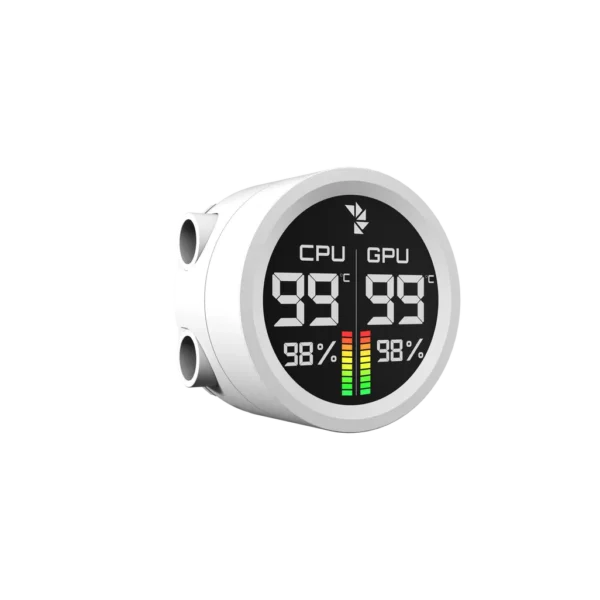 Aerocoolabyssl360rdigiwh002 AeroCool Abyss L360R Digi WHT 360mm ARGB Liquid Cooler INTEL - Compu-Fi Technology South Africa