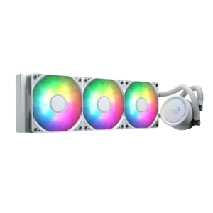 Aerocool Abyss L360R WHT ARGB 360mm Liquid CPU Cooler - Compu-Fi Technology