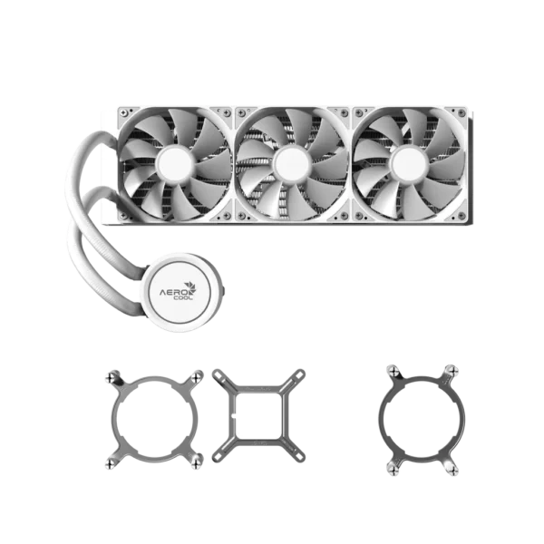 Aerocoolabyssl360rwhtacl004 Aerocool Abyss L360R WHT ARGB 360mm Liquid CPU Cooler - Compu-Fi Technology South Africa