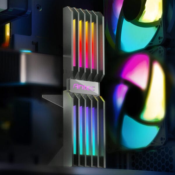 Antec ARGB GPU Holder AT-GPUH-ARGB-BK | Black - Compu-Fi Technology South Africa