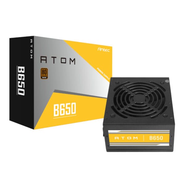Antecatomb650650w80plusb001 Antec Atom B650 | 650W | 80PLUS BRONZE - Compu-Fi Technology South Africa