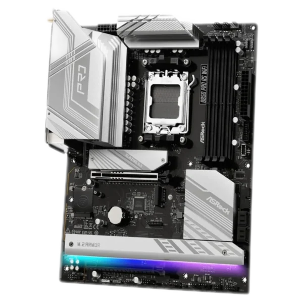 Asrock B850 Pro Rs Wi Fi Atx Motherboard Amd Am5 Ddr5 Pcie 5 0 4 1
