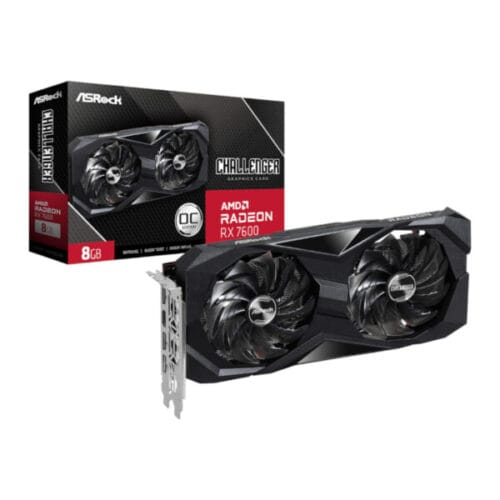 ASRock AMD Radeon RX 7600 Challenger 8GB GDDR6 OC Graphics Card - Compu-Fi Technology South Africa